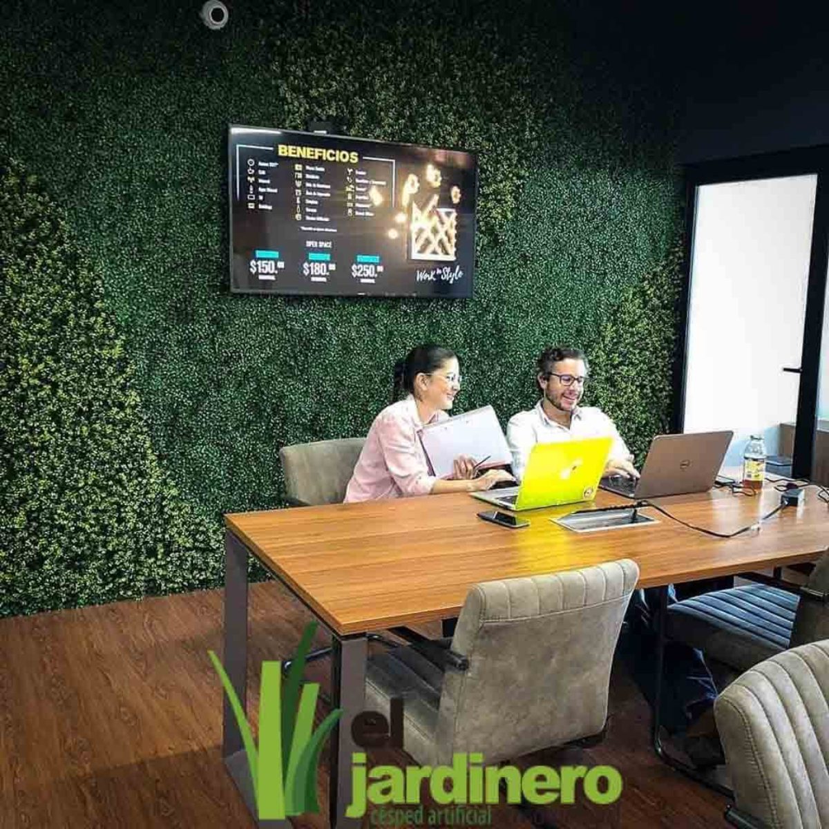 Jardines Verticales Césped Artificial